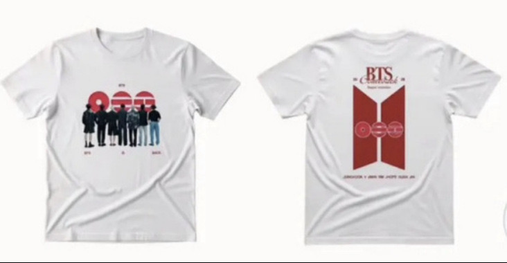 BTS inspired  Album ARIRANG world Tour Concert T-Shirt 