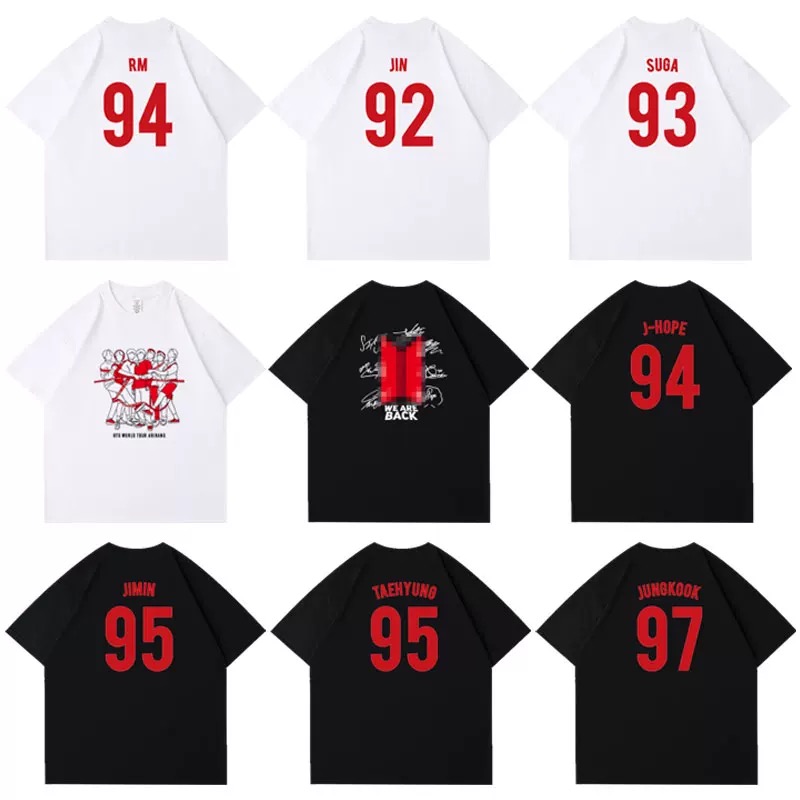 BTS inspired  Album ARIRANG world Tour Concert T-Shirt 