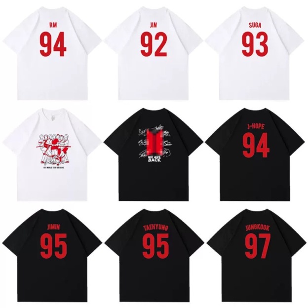 BTS inspired  Album ARIRANG world Tour Concert T-Shirt 