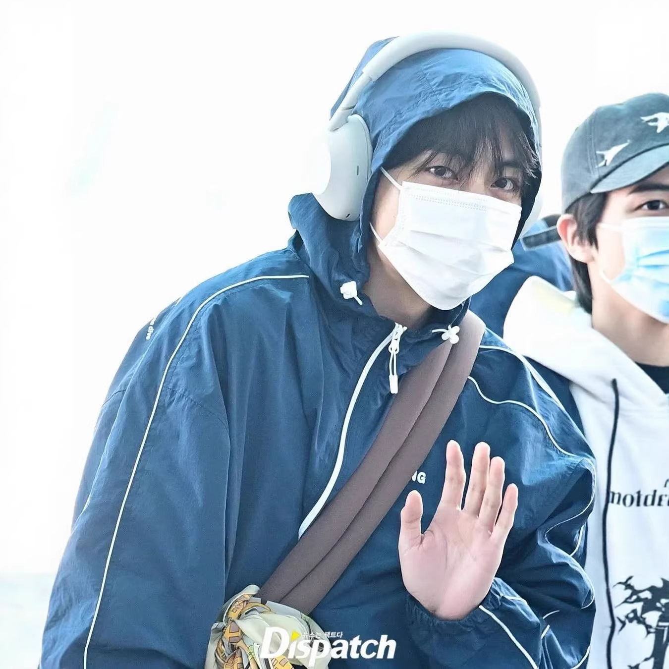 BTS inspired Album ARIRANG Members Keep Swimming Quote Print Trench Coat Jacket  Outerwear