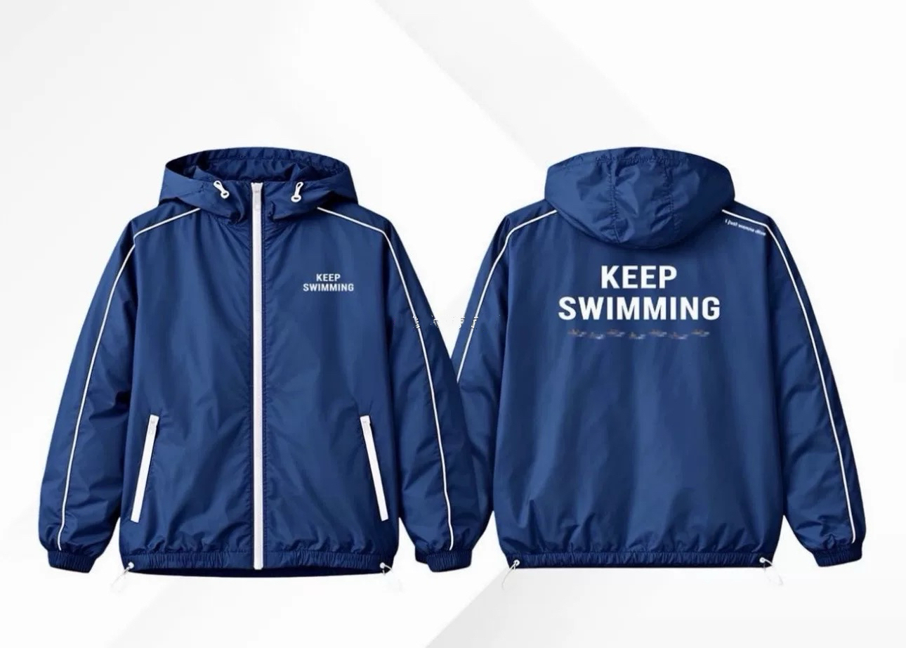 BTS inspired Album ARIRANG Members Keep Swimming Quote Print Trench Coat Jacket  Outerwear