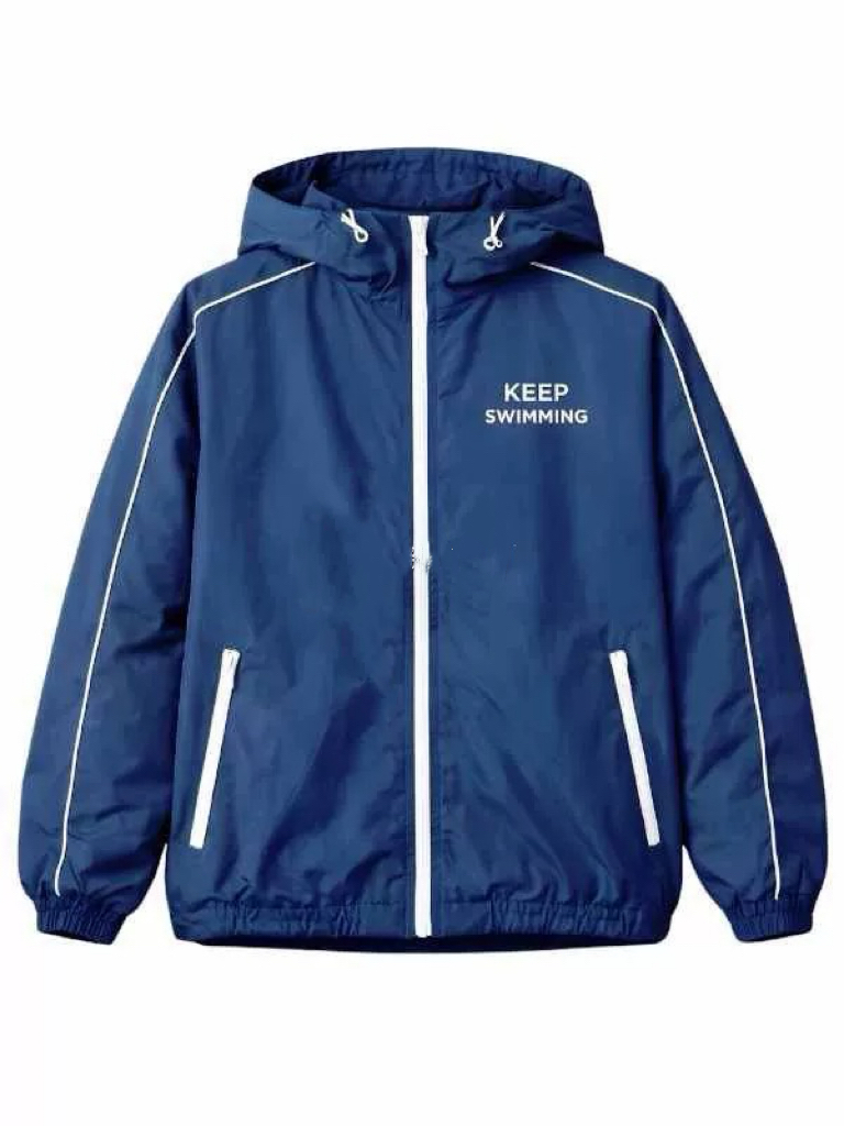 BTS inspired Album ARIRANG Members Keep Swimming Quote Print Trench Coat Jacket  Outerwear