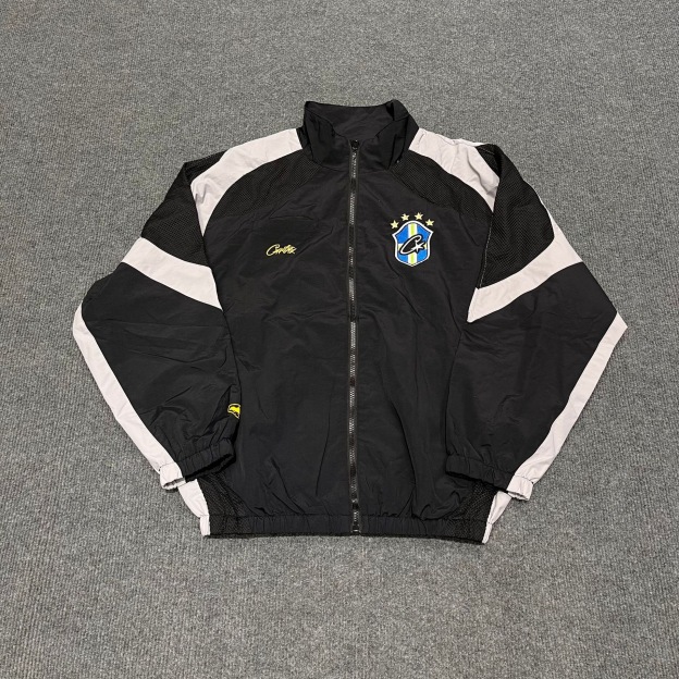 Cortis Keonho inspired Corteiz Embroidered Letter Jacket Coat jogger pants Set 