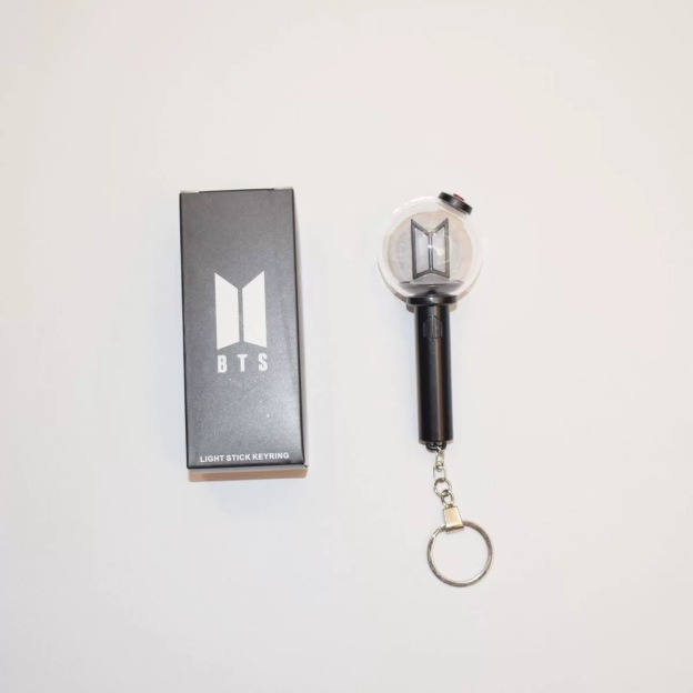 BTS Inspired Mini Light Stick Keychain