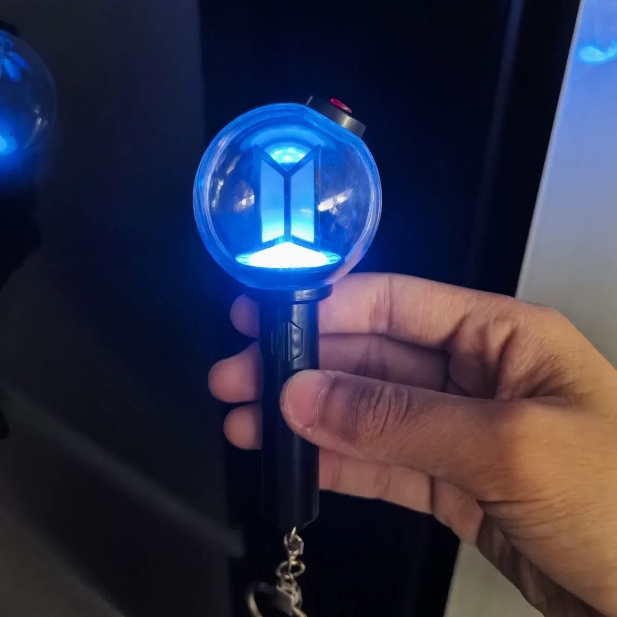 BTS Inspired Mini Light Stick Keychain