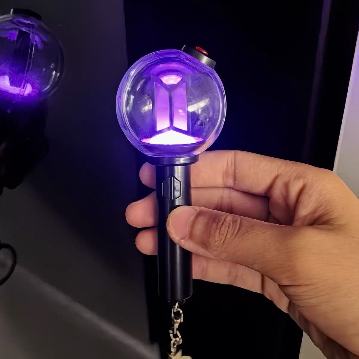 BTS Inspired Mini Light Stick Keychain