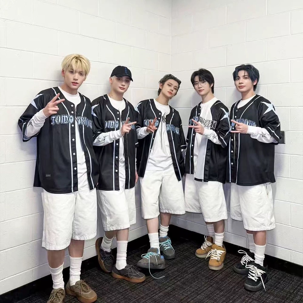 TXT ACT TOMORROW inspired merch custom baseball jersey shirt