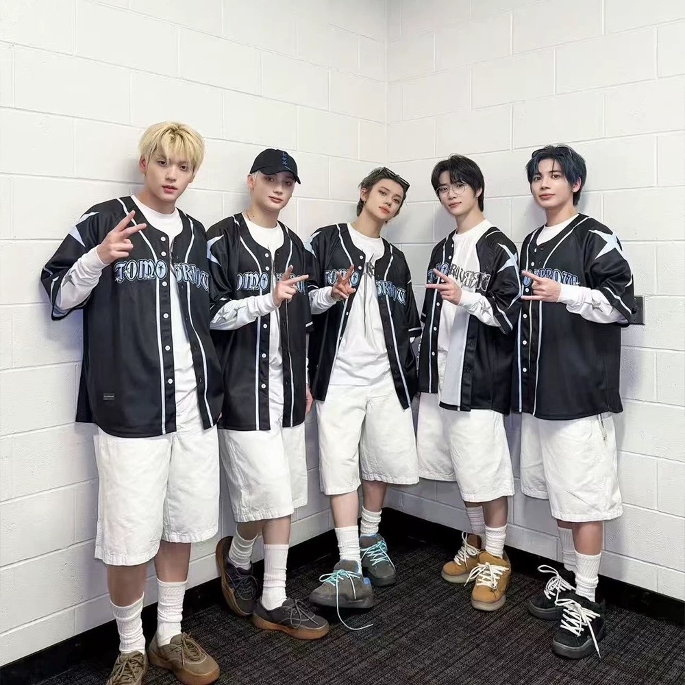 TXT ACT TOMORROW inspired merch custom baseball jersey shirt