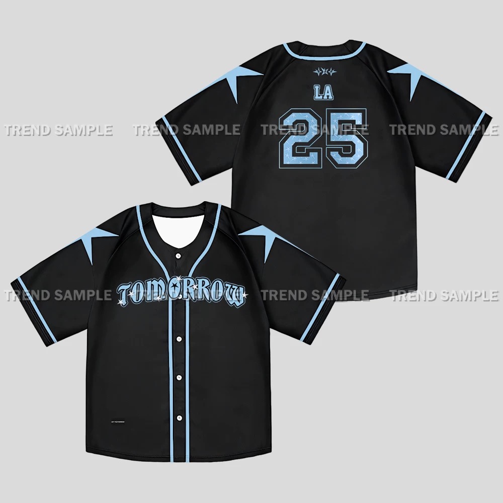 TXT ACT TOMORROW inspired merch custom baseball jersey shirt