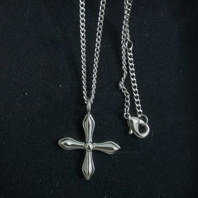 HEESEUNG inspired cross necklace-EVAN