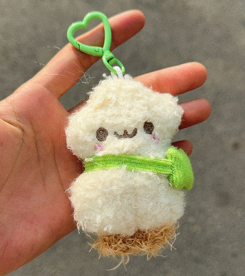 Hearts2Hearts Plush Keychain Cartoon Animal Bag Charm Soft Stuffed Toy