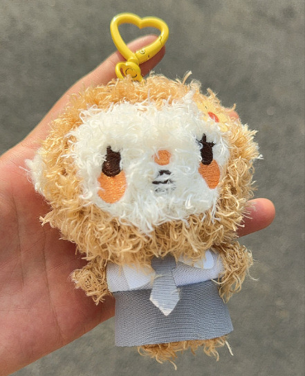 Hearts2Hearts Plush Keychain Cartoon Animal Bag Charm Soft Stuffed Toy