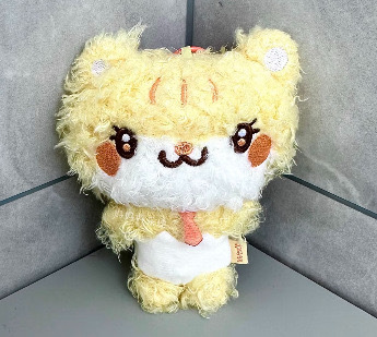 Hearts2Hearts Plush Keychain Cartoon Animal Bag Charm Soft Stuffed Toy