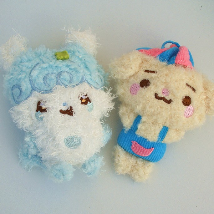 Hearts2Hearts Plush Keychain Cartoon Animal Bag Charm Soft Stuffed Toy