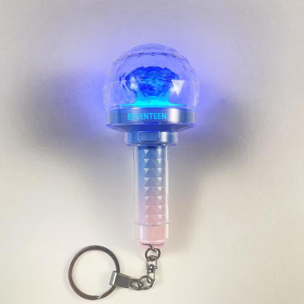 SEVENTEEN 10th Mini Light Stick Inspired Mini Carat Bong Keychain