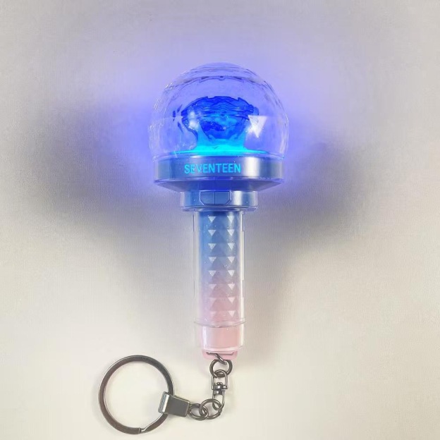 SEVENTEEN 10th Mini Light Stick Inspired Mini Carat Bong Keychain