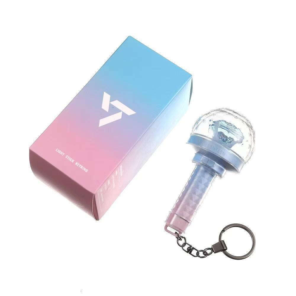 SEVENTEEN 10th Mini Light Stick Inspired Mini Carat Bong Keychain