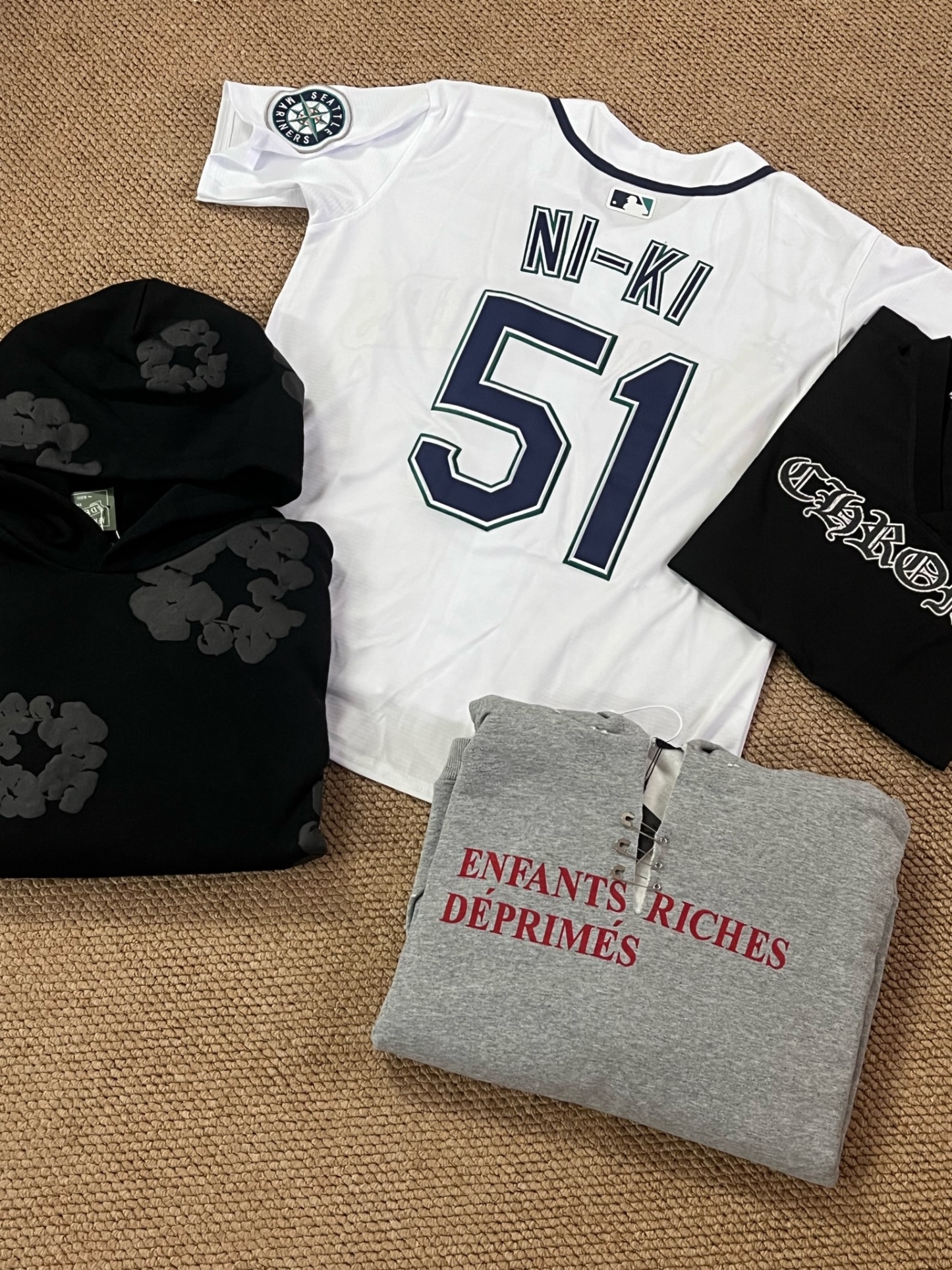 ENHYPEN mariners Custom Embroidered Baseball Jersey