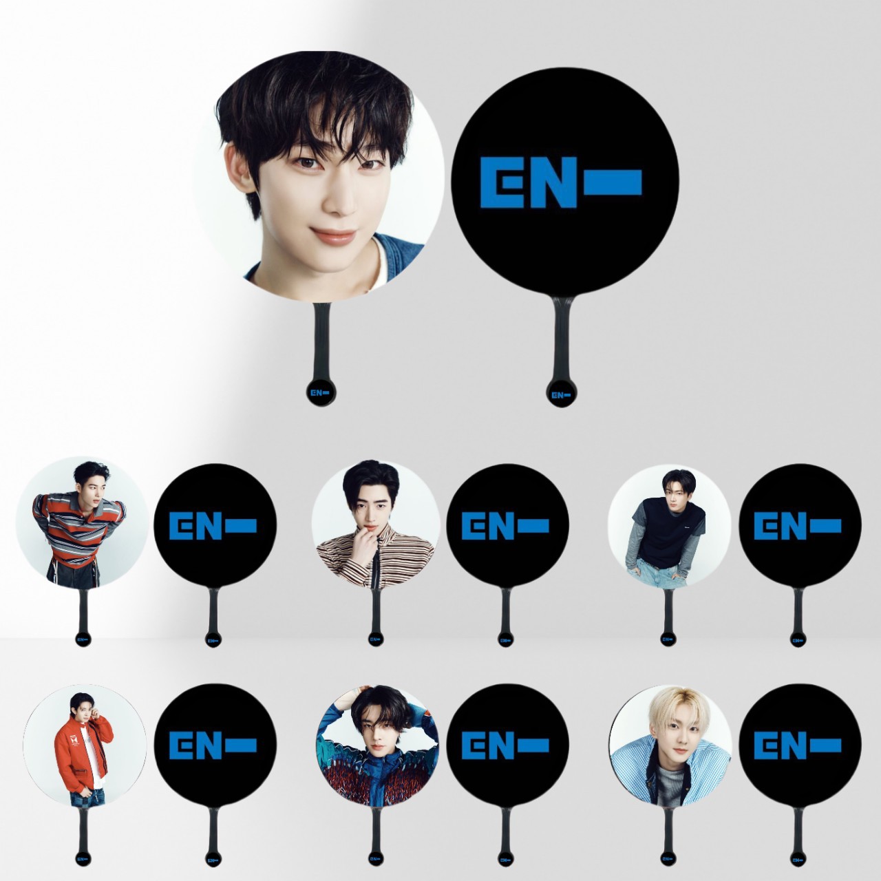 Enhypen Member portable hand fan for concert events 