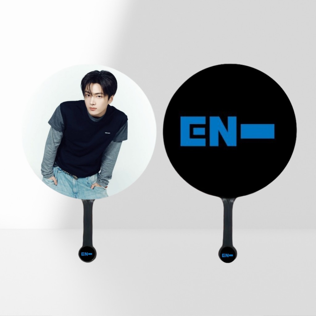 Enhypen Member portable hand fan for concert events 