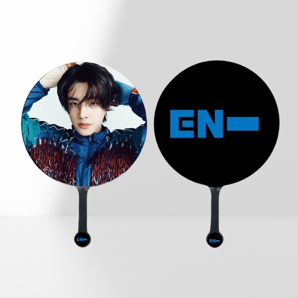 Enhypen Member portable hand fan for concert events 