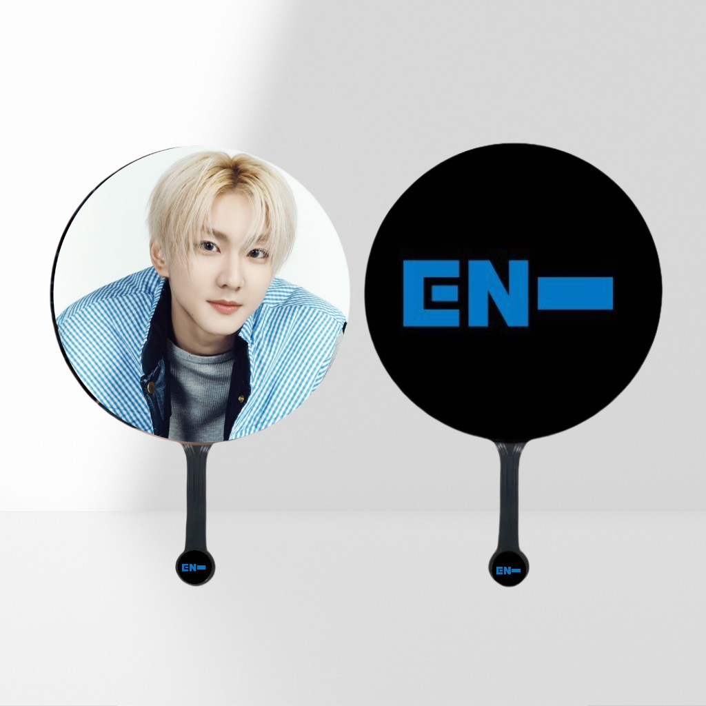 Enhypen Member portable hand fan for concert events 