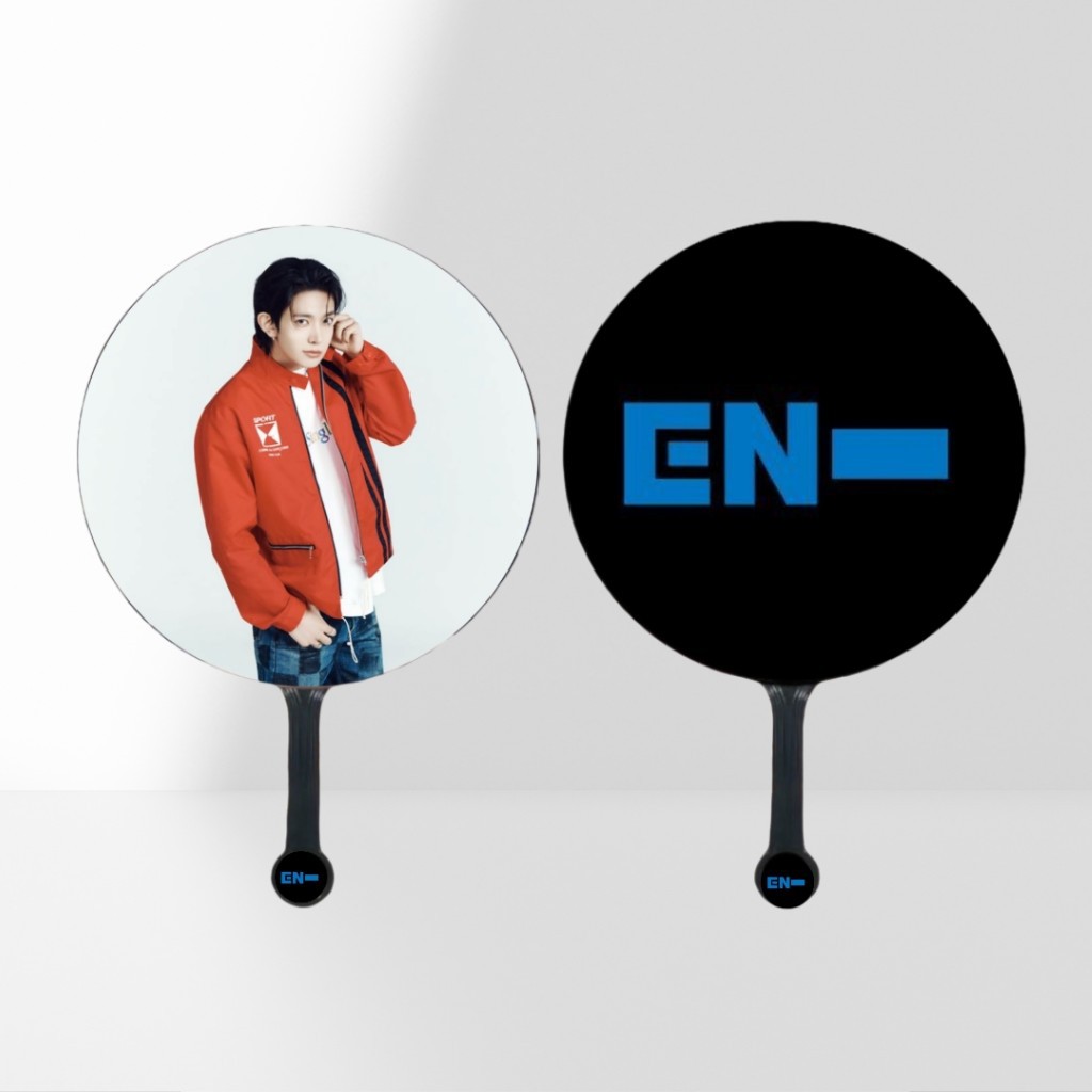 Enhypen Member portable hand fan for concert events 