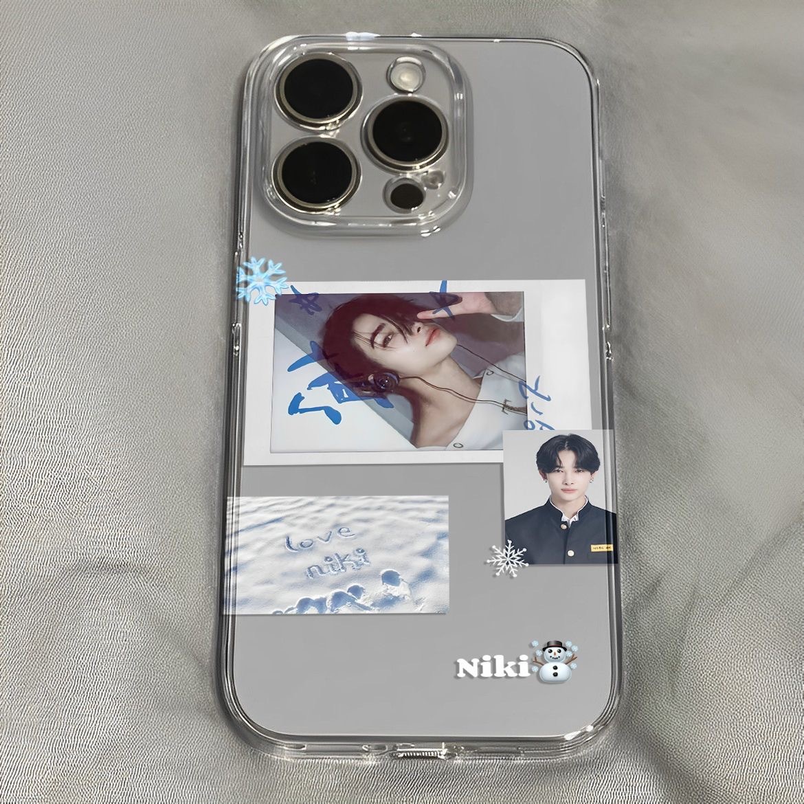 Enhypen NIKI 3 Pcs Set Phone Case for All Phones