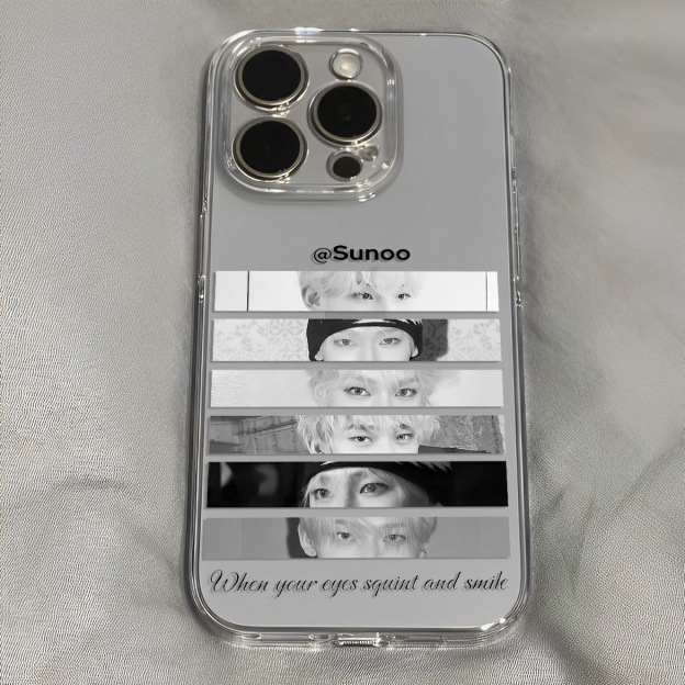 Enhypen SUNOO 3 Pcs Set Phone Case for All Phones