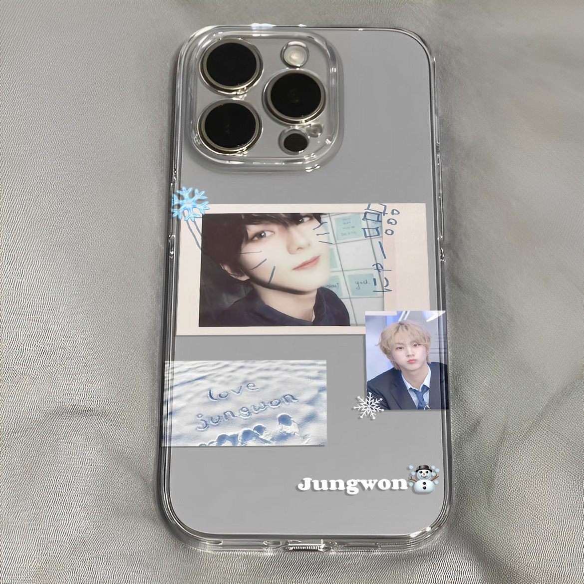 Enhypen JUNGWON 3 Pcs Set Phone Case for All Phones