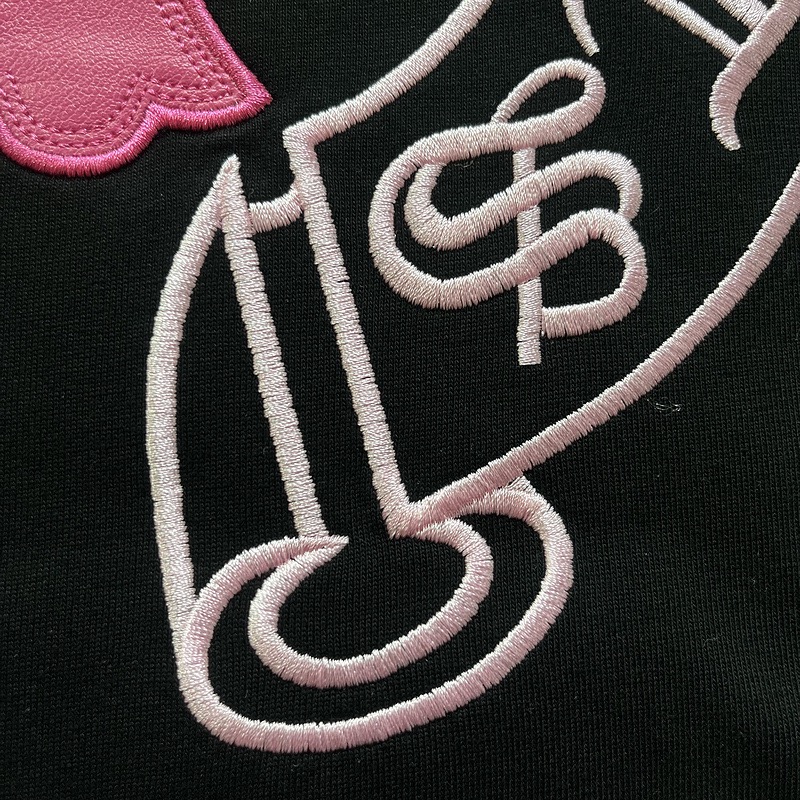 CH Style Chrome Hearts inspired Cross Horseshoe Sanskrit Embroidery T-Shirt 