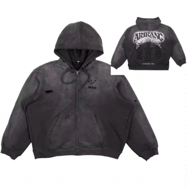 ARIRANG World Tour  inspired BTS Black Vintage Hoodie 