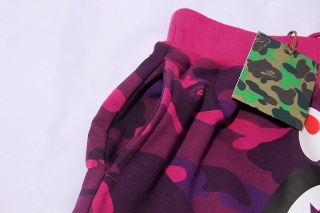 Camo Letter Shark Print inspired by bape Shorts Beach Pants Streetwear