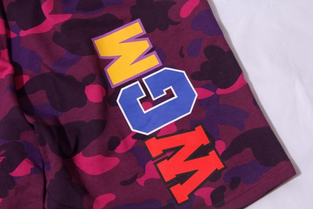 Camo Letter Shark Print inspired by bape Shorts Beach Pants Streetwear