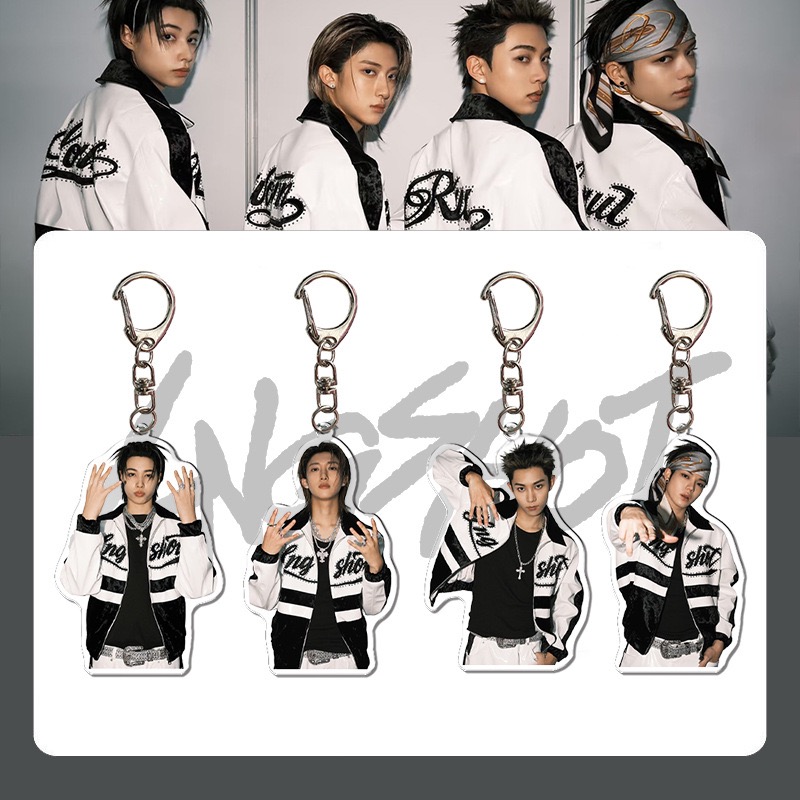 lngshot Acrylic keyring keychain pendant