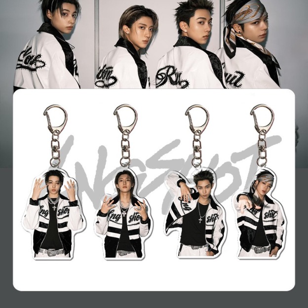 lngshot Acrylic keyring keychain pendant