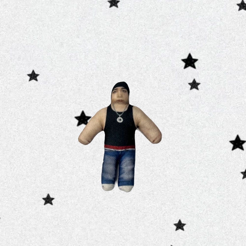 lngshot member inspired Abstract Weirdcore Plush Doll Cloth Doll 
