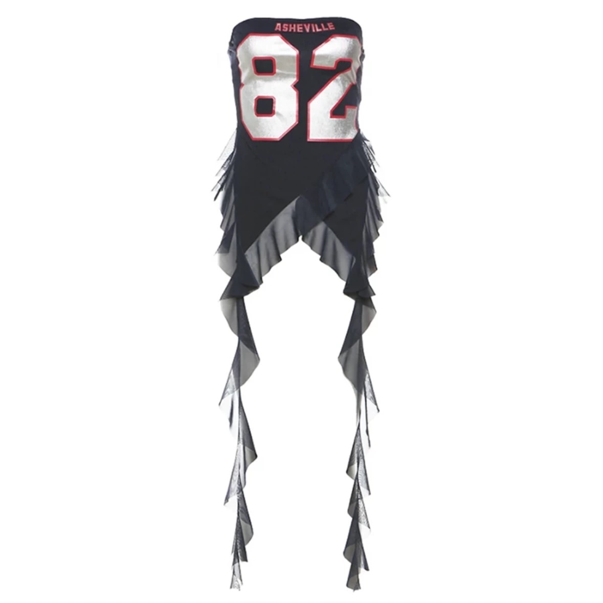 Numeric Pattern Tube Top-Stray-Straykids concert outfitidea for STAY