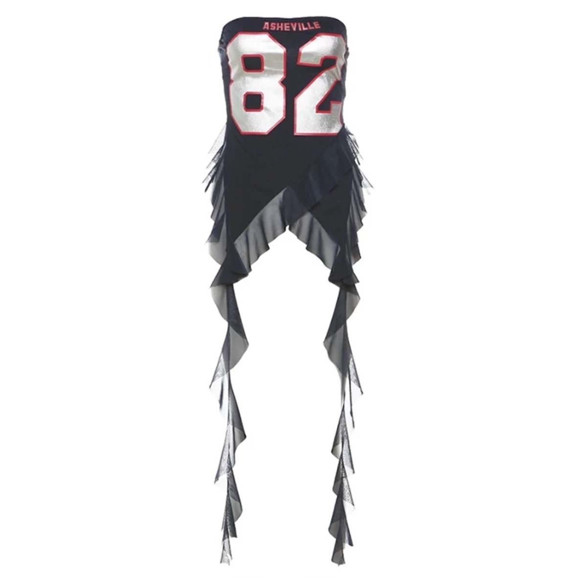 Numeric Pattern Tube Top-Stray-Straykids concert outfitidea for STAY