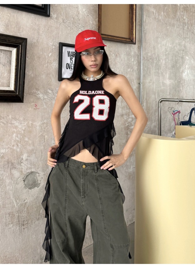 Numeric Pattern Tube Top-Stray-Straykids concert outfitidea for STAY