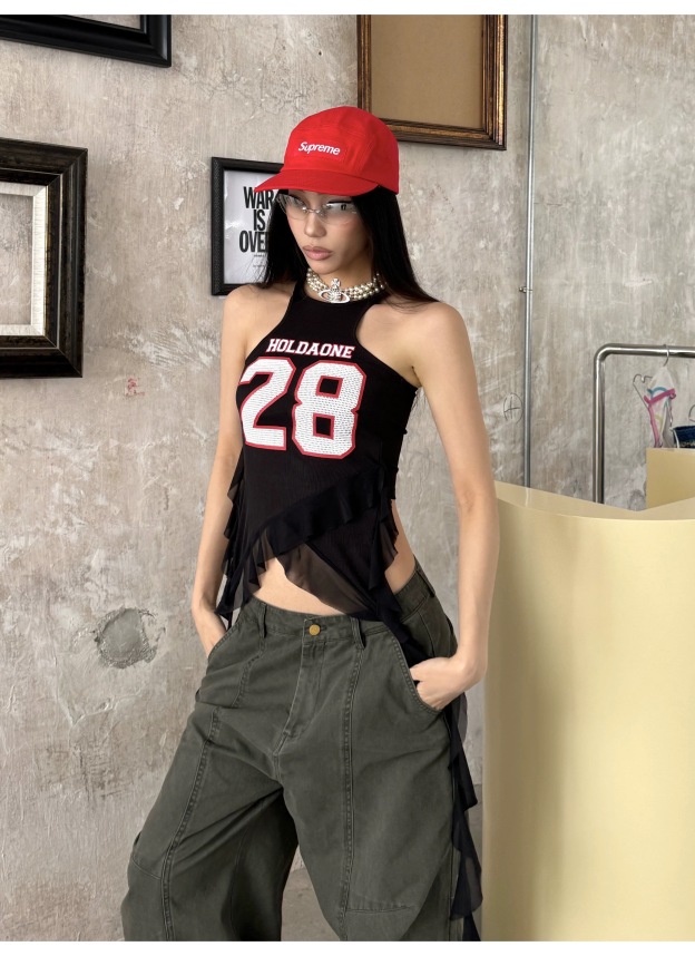 Numeric Pattern Tube Top-Stray-Straykids concert outfitidea for STAY