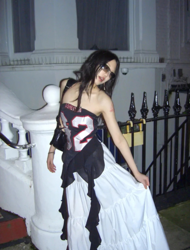 Numeric Pattern Tube Top-Stray-Straykids concert outfitidea for STAY