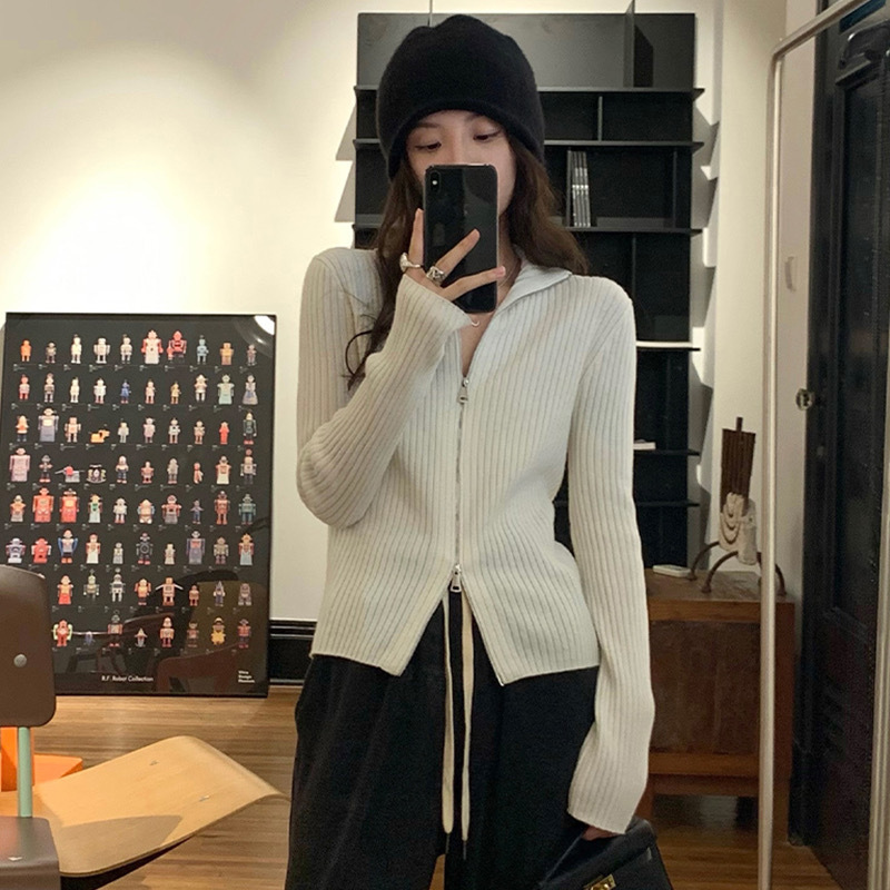 Aespa Karina Inspired Knit Cardigan