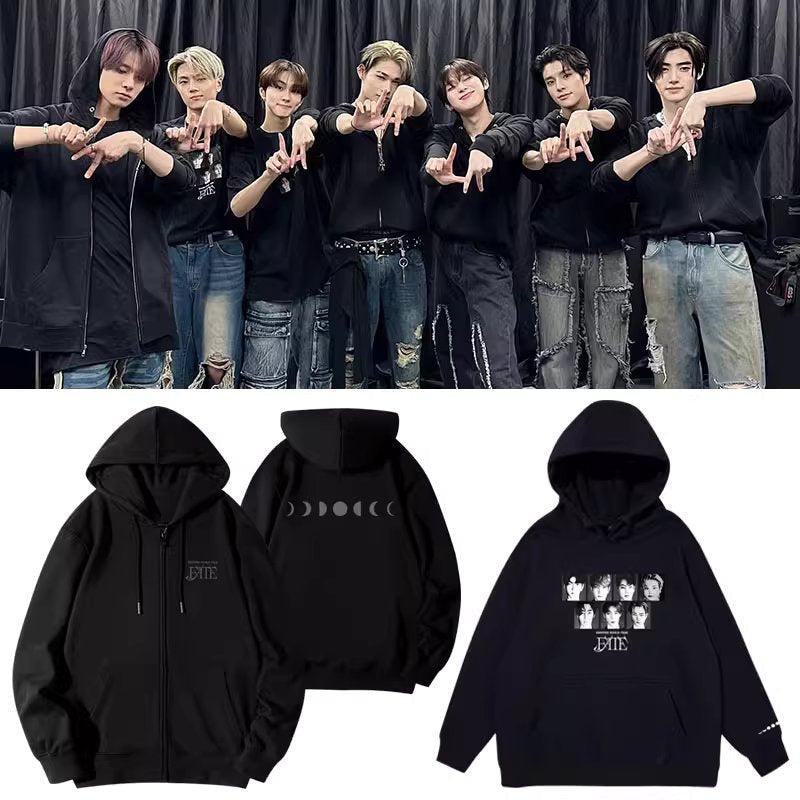 Enhypen Fate World Tour Concert Zip Up Hoodie-Enhypen