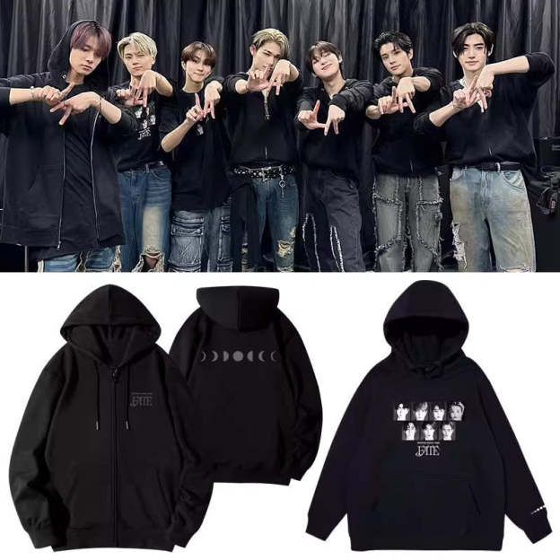 Enhypen Fate World Tour Concert Zip Up Hoodie-Enhypen