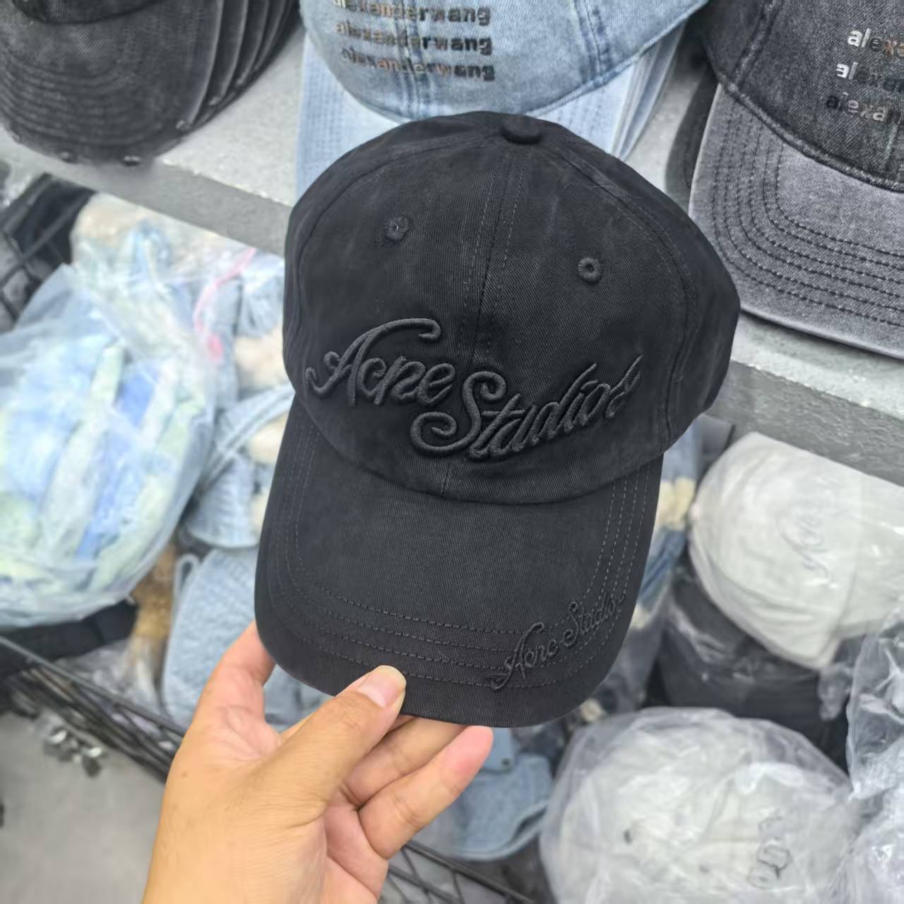 Enhypen Jake &Heeseung inspired Acne Embroidered baseball cap