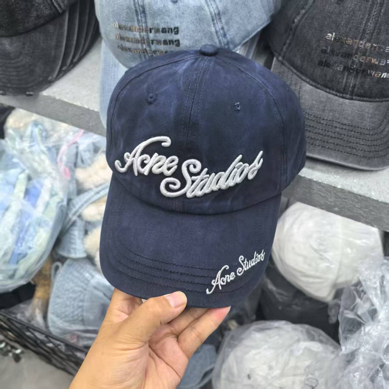 Enhypen Jake &Heeseung inspired Acne Embroidered baseball cap