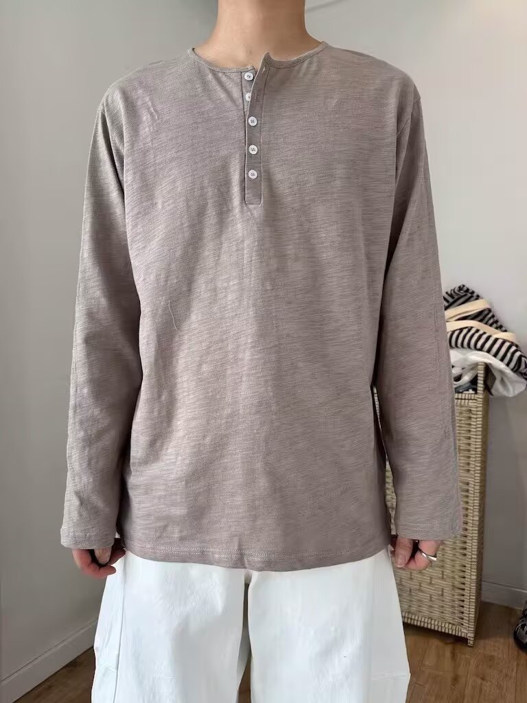 Enhypen Jungwon inspired Ribbed Sheer Unisex Long Sleeve tshirt Base Layer Top