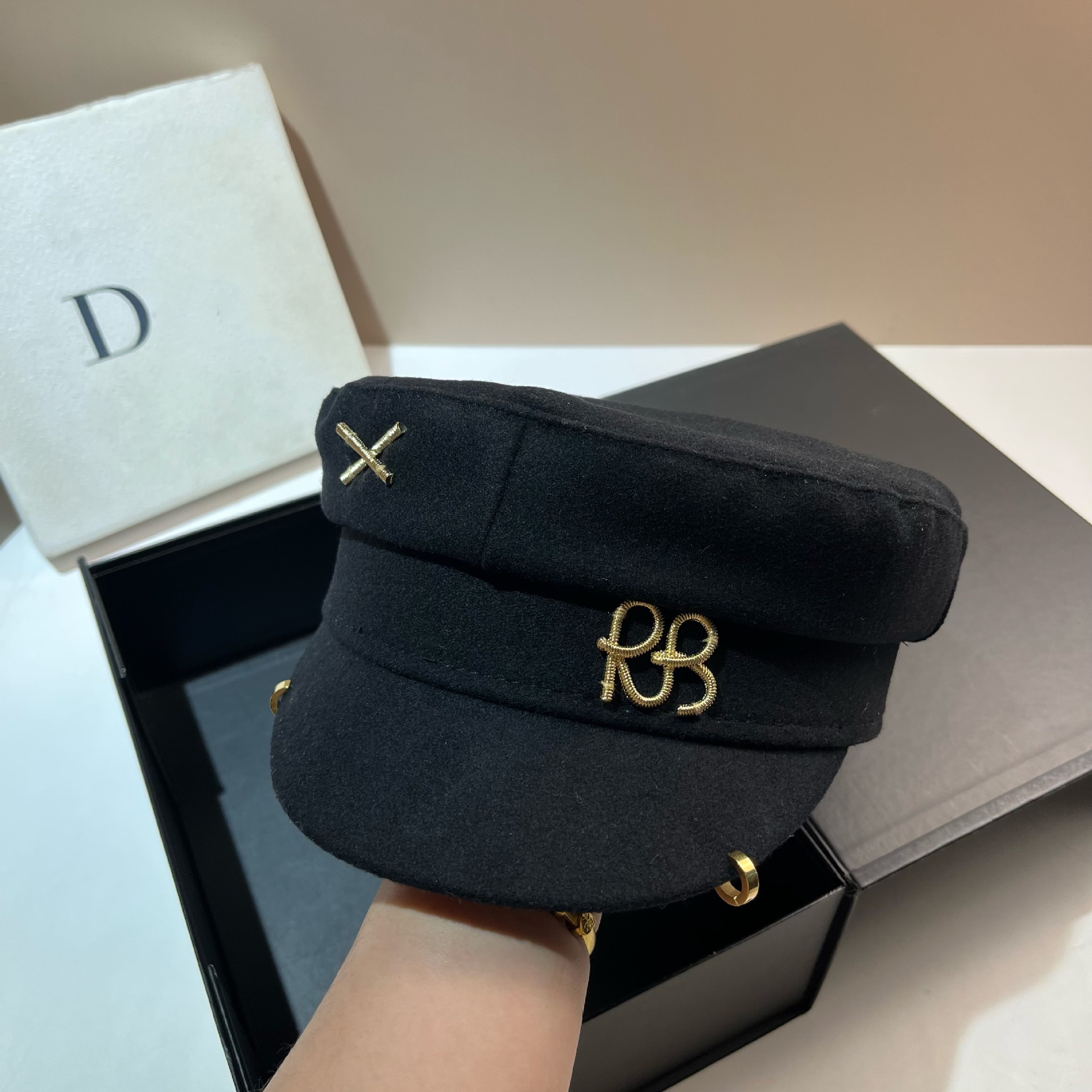 Enhypen Sunoo inspired RB Wool Peaked Cap