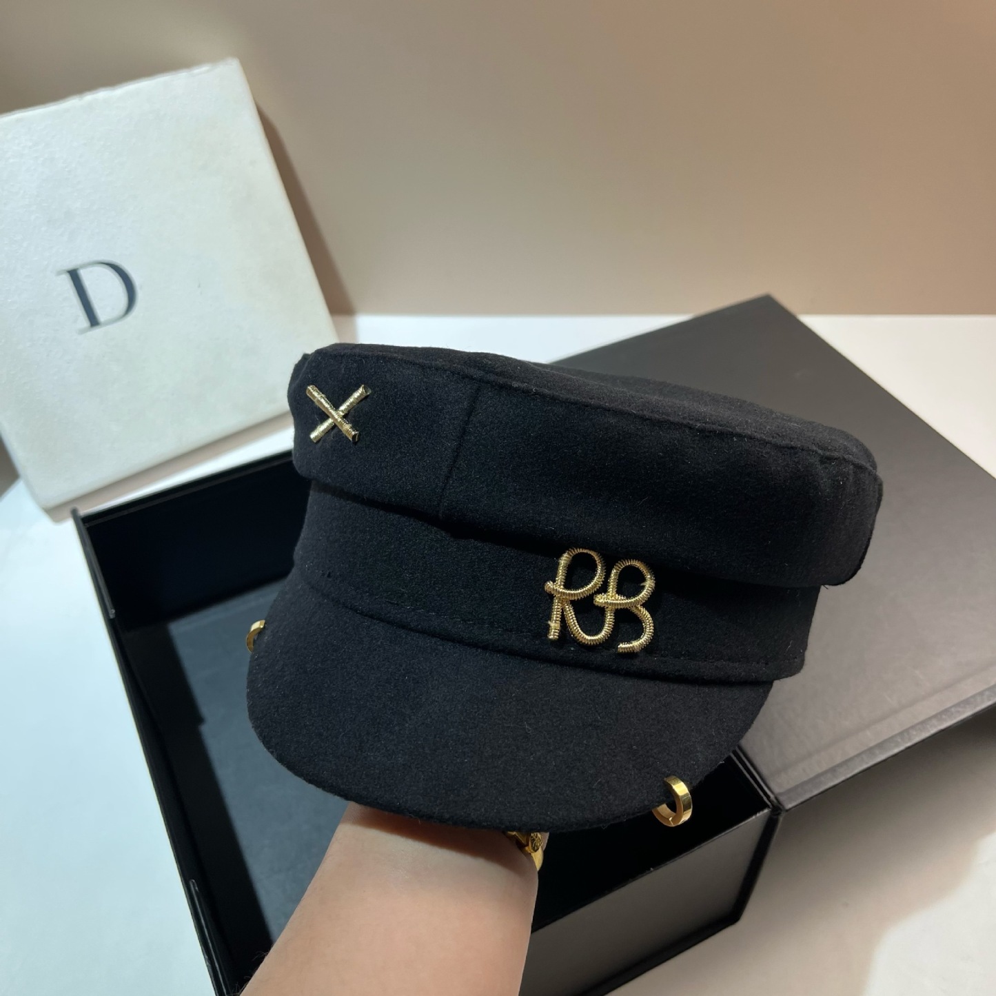 Enhypen Sunoo inspired RB Wool Peaked Cap